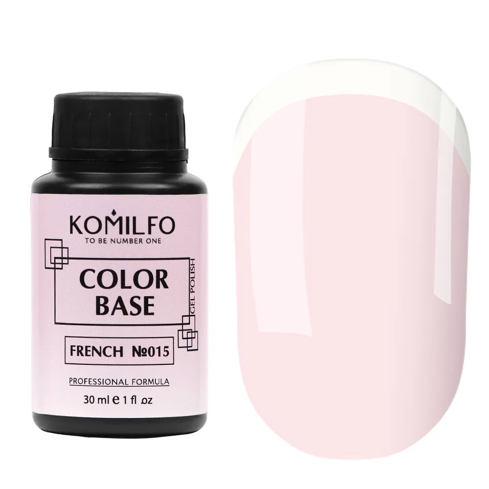 Komilfo Color Base French 015 base french 30 ml