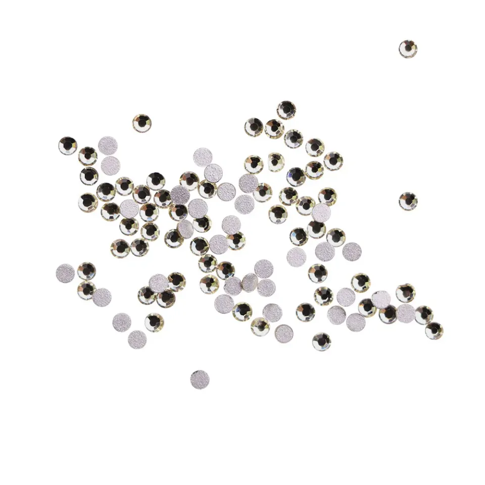 Komilfo Strass Jonquil decorazioni unghie 100 pz misura 4 gialli
