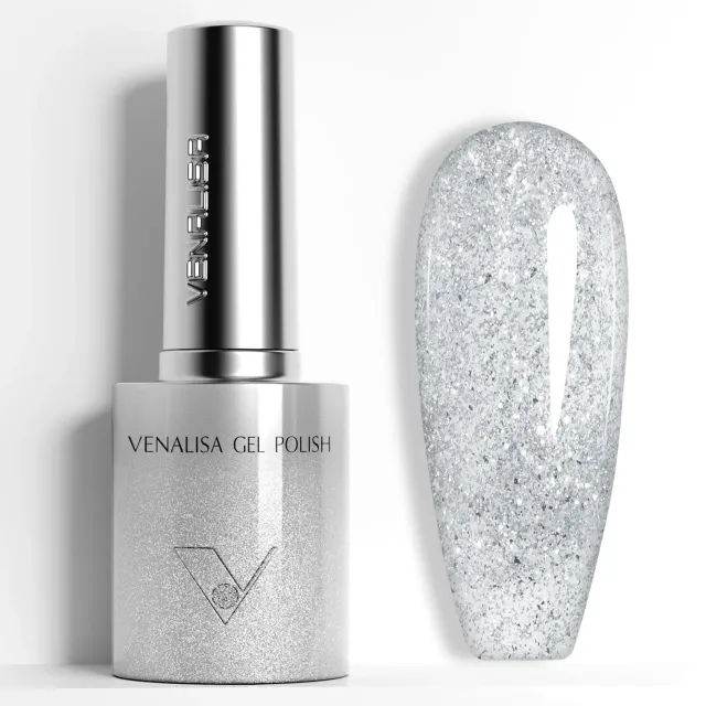 Venalisa Glitter smalto gel 10ml effetto brillante