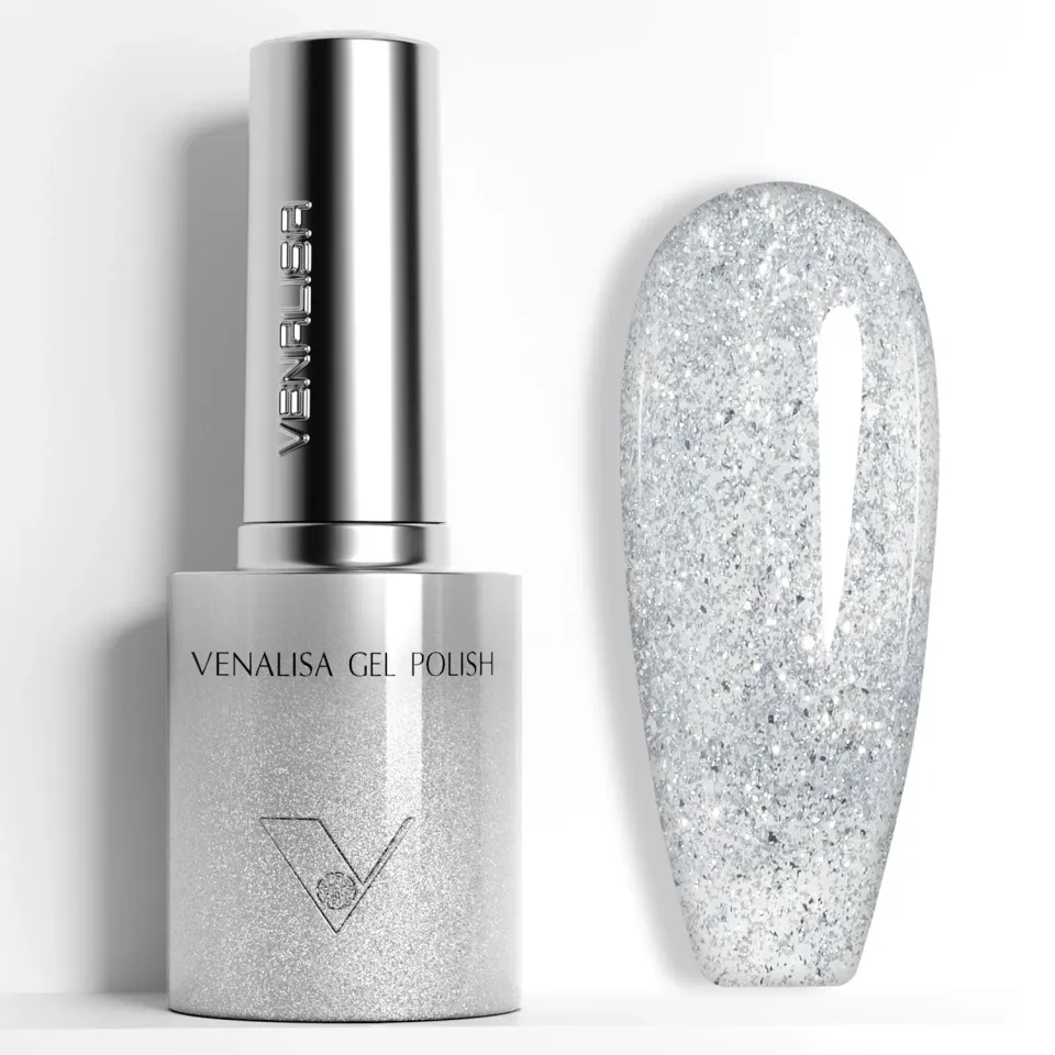 Venalisa Glitter smalto gel 10ml effetto brillante