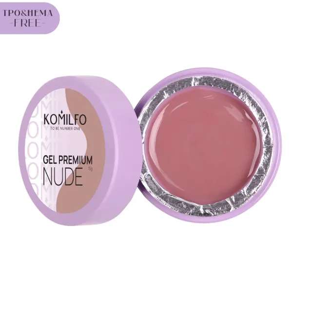Komilfo Gel Premium Nude gel unghie 15 g senza HEMA