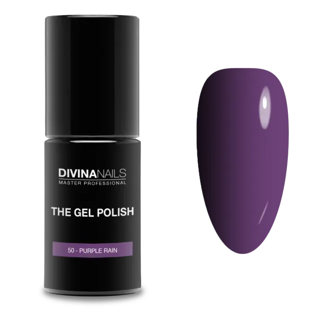 Diva Nails The Gel Polish 50 Purple Rain semipermanente 8ml viola