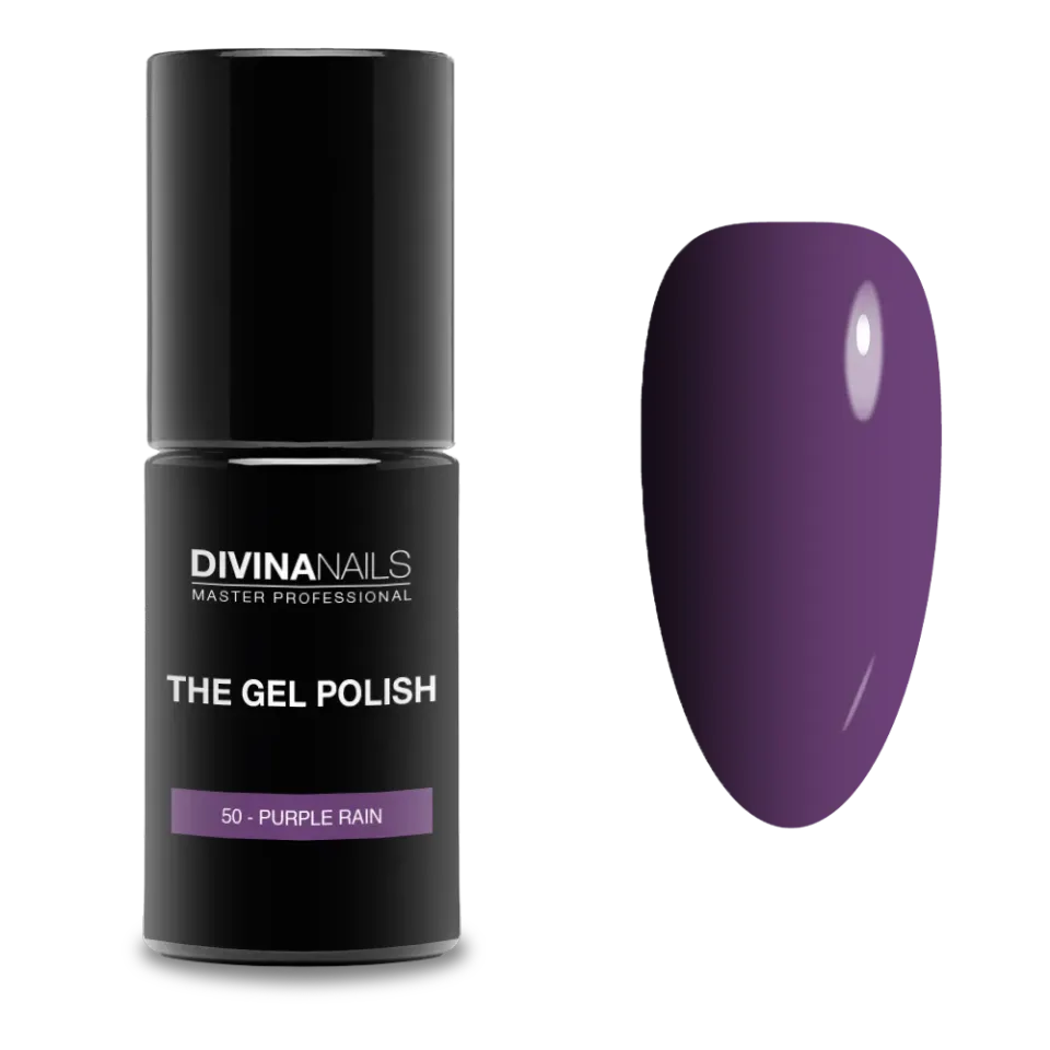 Diva Nails The Gel Polish 50 Purple Rain semipermanente 8ml viola