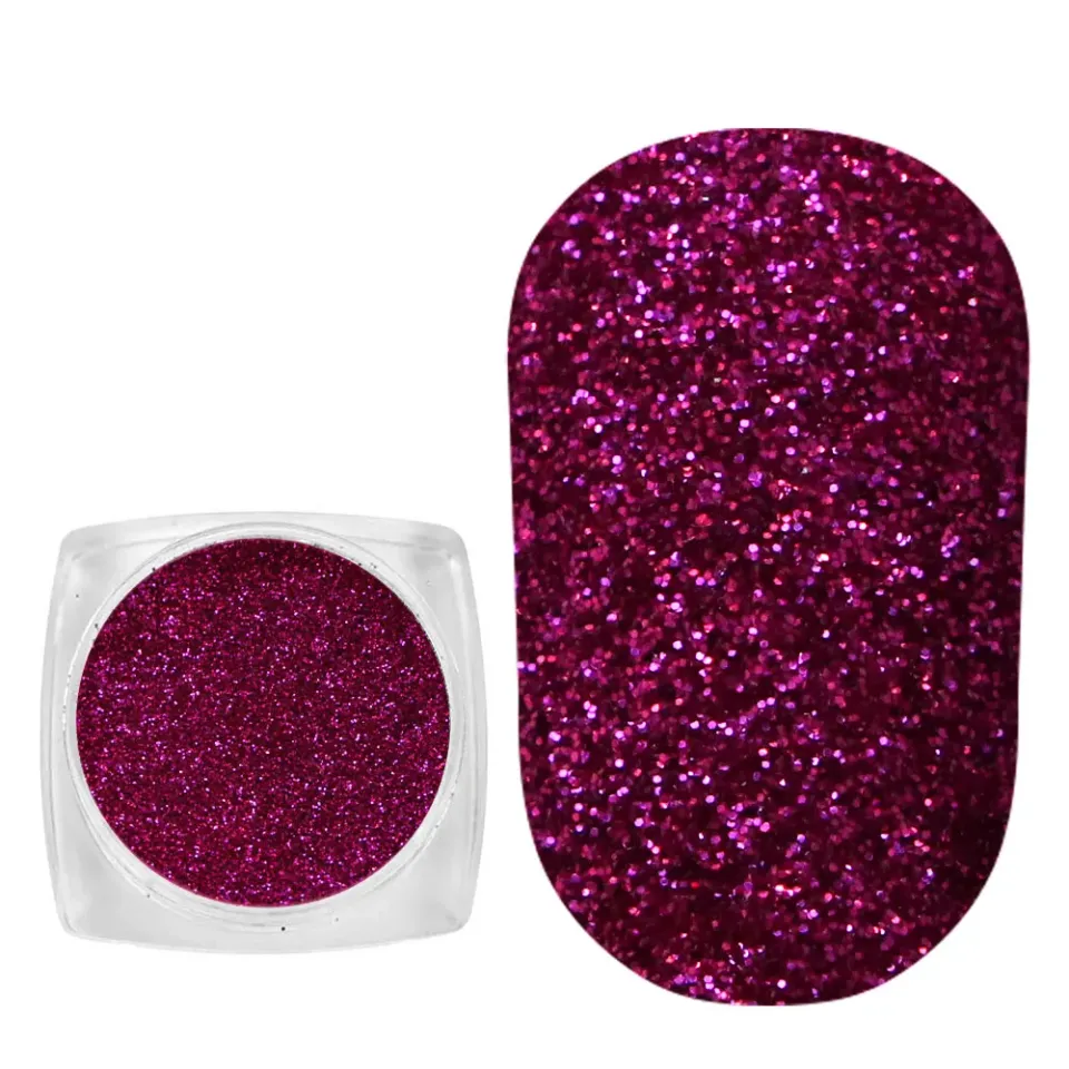 Komilfo 404 glitter unghie 2,5 g solvent resistant 0,1 mm