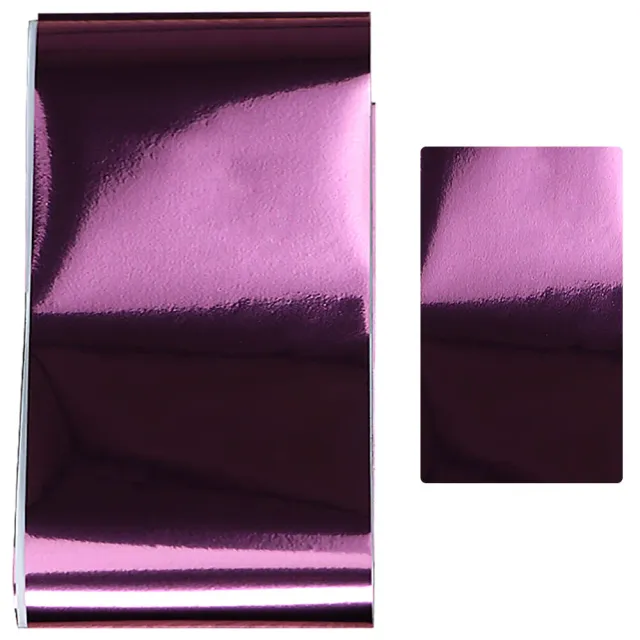 Komilfo Casting Foil foil unghie rosa tè lucido