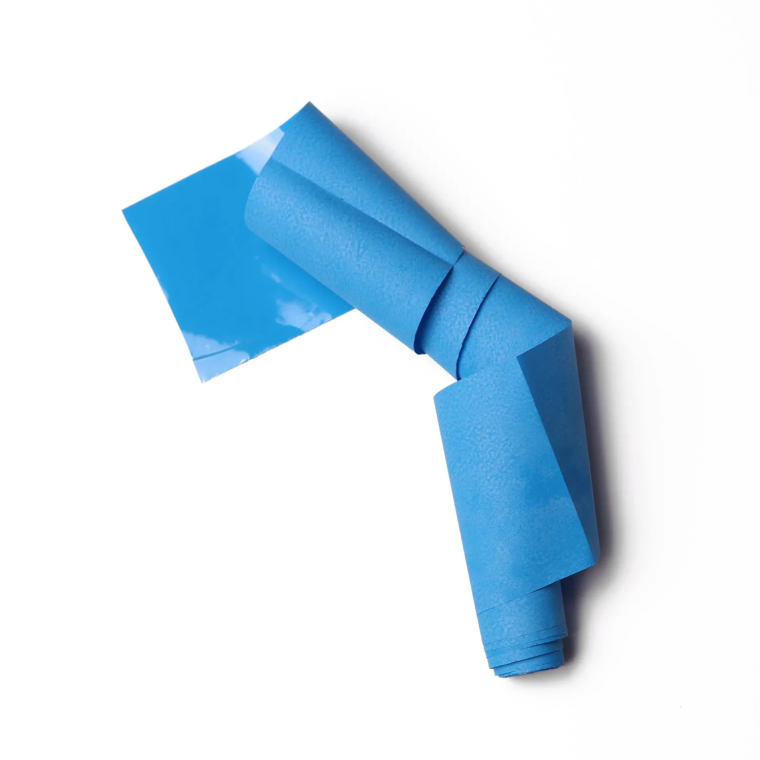 Komilfo Foil Craquelure foglio unghie blu opaco