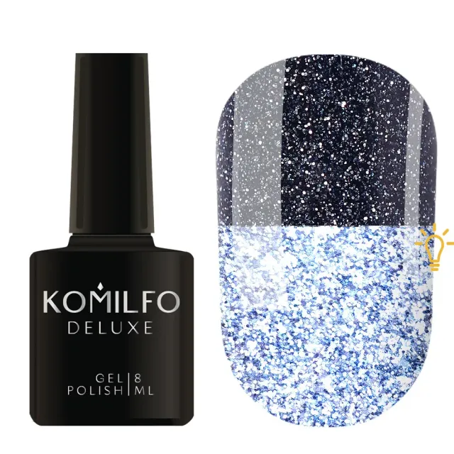 Komilfo Luminous L007 smalto 8 ml blu riflettente