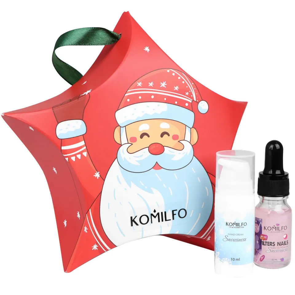 Komilfo Snowiness kit crema mani lime cannella + olio cuticole 10+10 ml