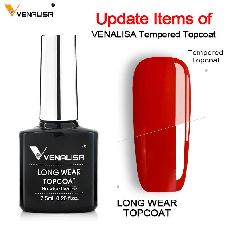 Venalisa Long Wear Top Coat smalto gel 7,5ml lunga durata