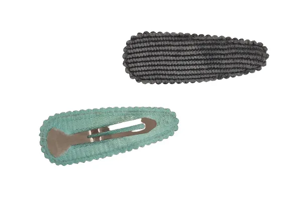 Snails Cuty Clips Bunny mollette 2 pezzi grigio verde