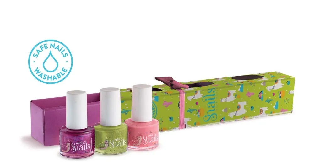 Snails Llama 3 Pack smalto bimba 3x7ml lavabile