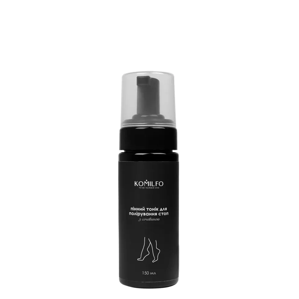Komilfo tonico schiuma piedi urea 150 ml tea tree