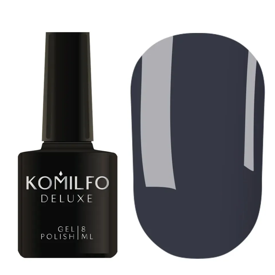 Komilfo Deluxe Dusk D294 smalto 8 ml grigio blu smalto
