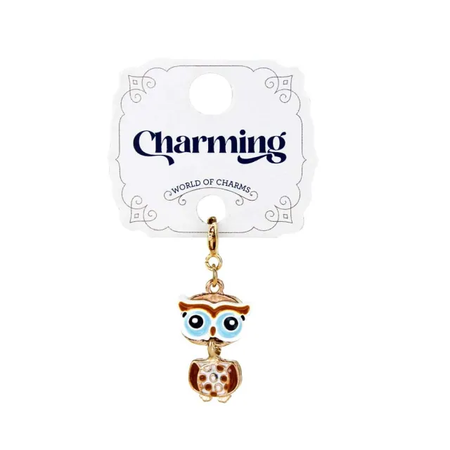 Snails Charming Owl charm gufo nail art