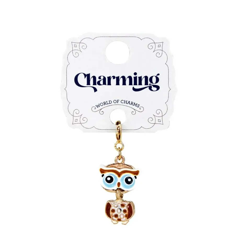 Snails Charming Owl charm gufo nail art