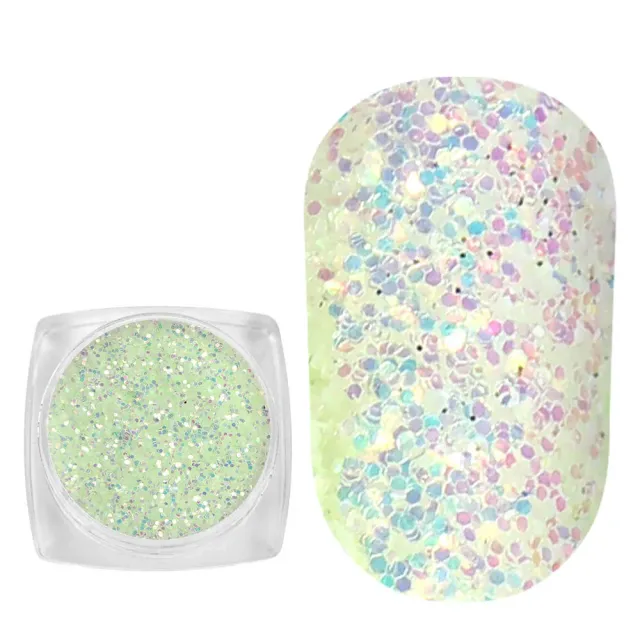 Komilfo 008 glitter fotocromatico verde grigio 2,5 g