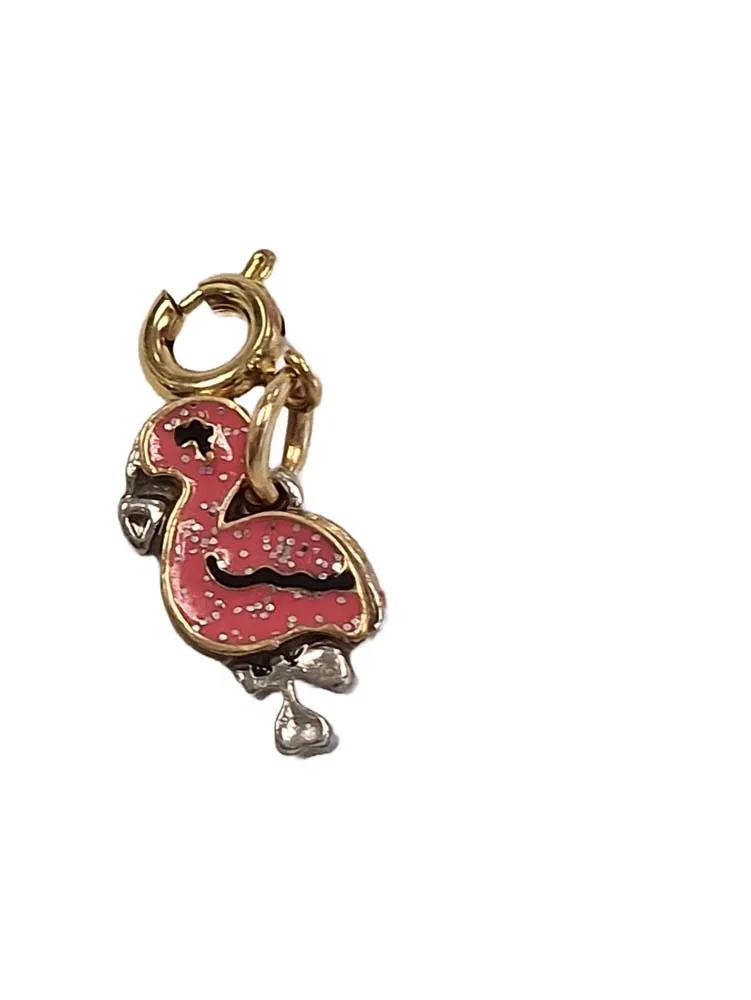 Snails Charming Flamingo charm fenicottero in lega di zinco
