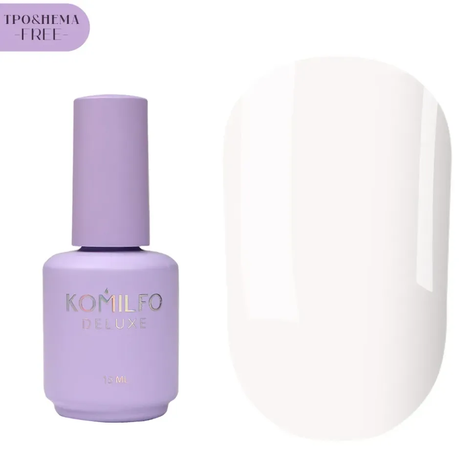 Komilfo Milky White Base semipermanente 15 ml senza HEMA