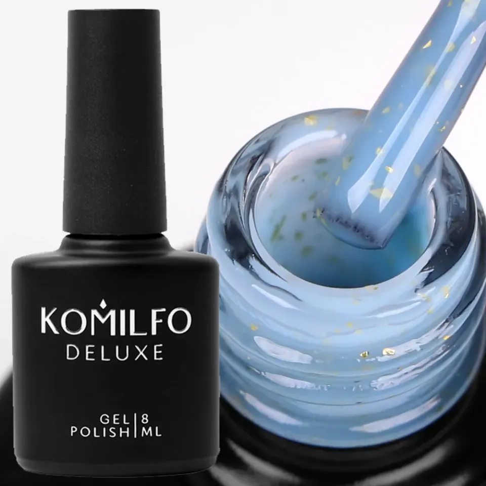 Komilfo Potal P006 base blu con foglia oro 8 ml