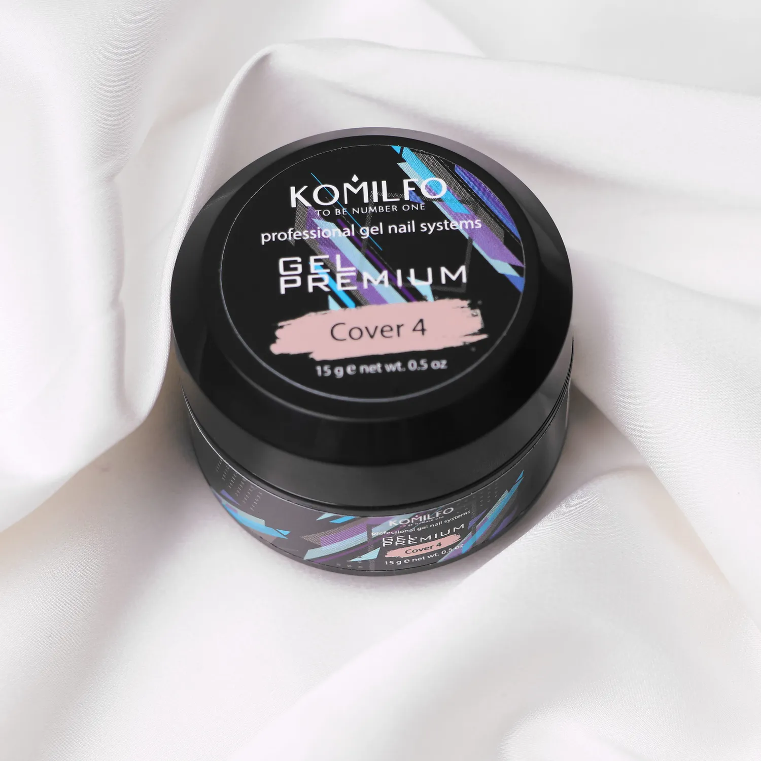 Komilfo Gel Premium Cover 4 gel unghie 15 g rinforzo e allungamento
