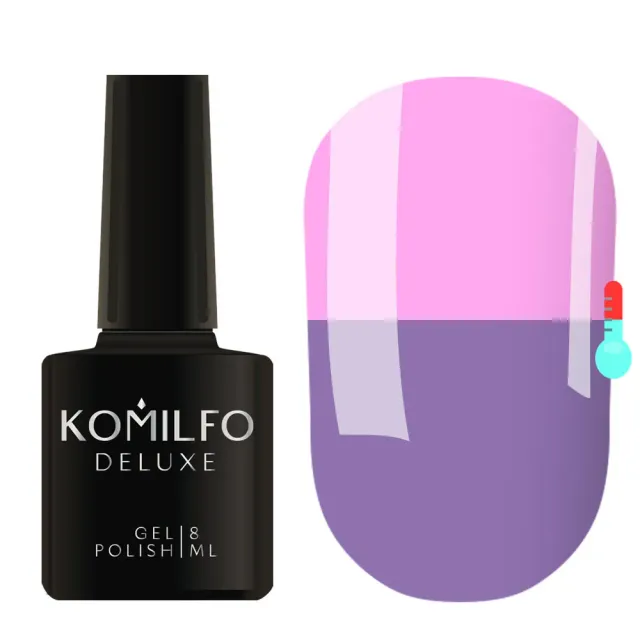 Komilfo DeLuxe Termo C012 smalto termico 8 ml lilla