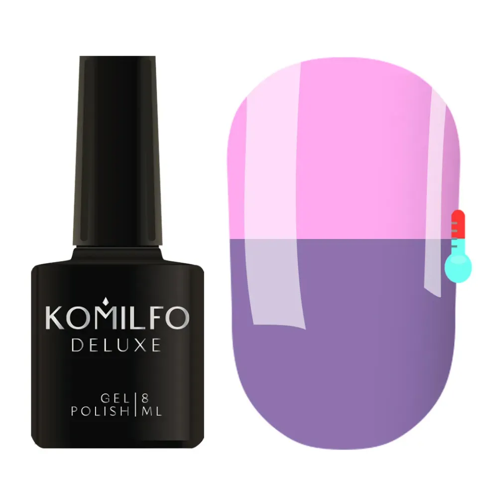 Komilfo DeLuxe Termo C012 smalto termico 8 ml lilla