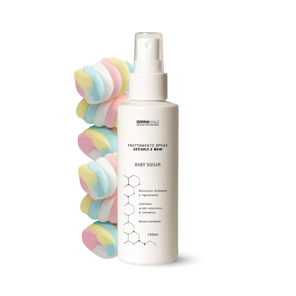 Diva Nails Baby Sugar spray cuticole e mani 100ml idratante