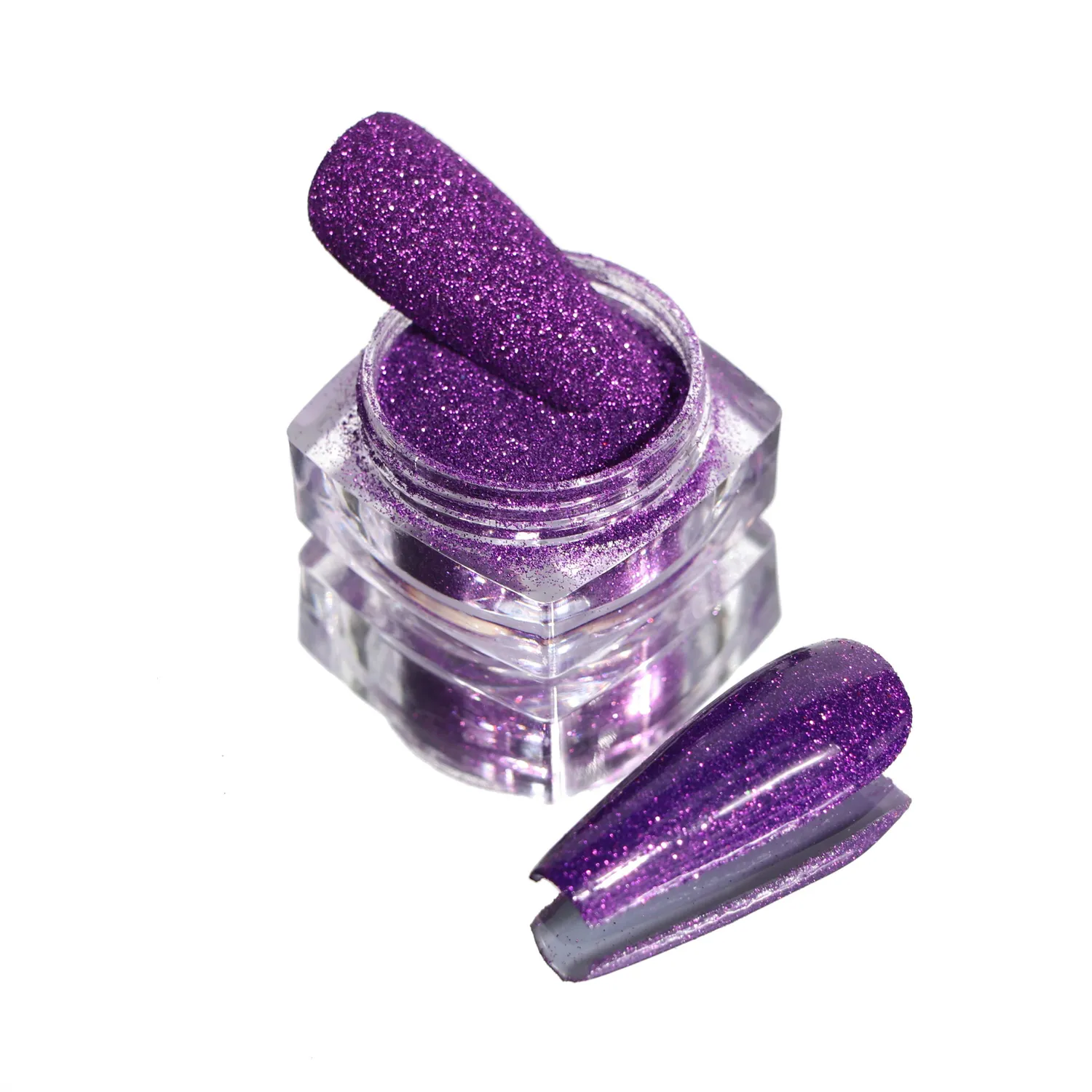 Komilfo Spangles 042 glitter unghie viola 2,5 g