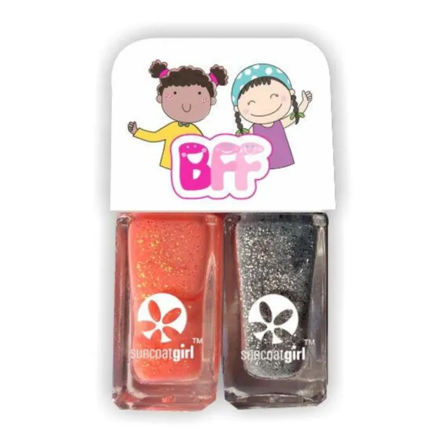 Suncoatgirl Buddies smalto bambini duo 2x5ml glitter
