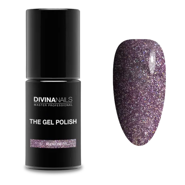 Diva Nails The Gel Polish 67 Andromeda semipermanente 8ml glitter