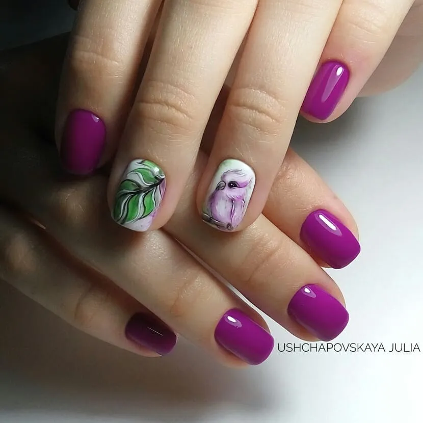 Komilfo Deluxe D265 smalto semipermanente 8 ml fucsia viola