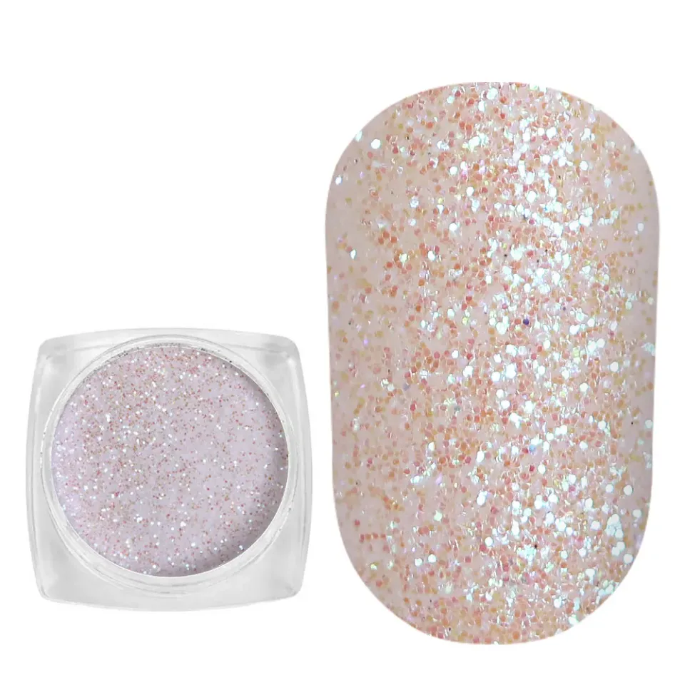 Komilfo Rainbow 601 glitter unghie 0,2 mm 2,5 g arcobaleno