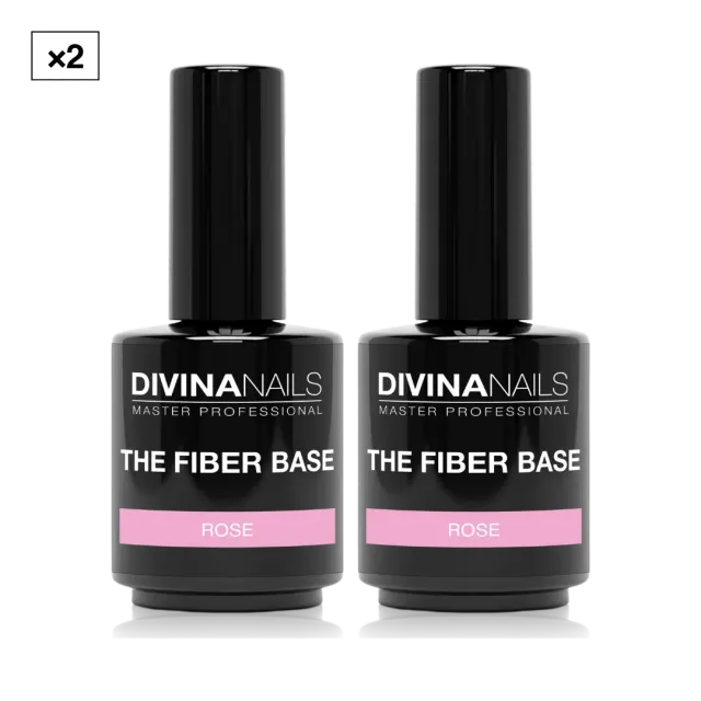 Diva Nails The Fiber Base 06 Rose base unghie 2x15ml