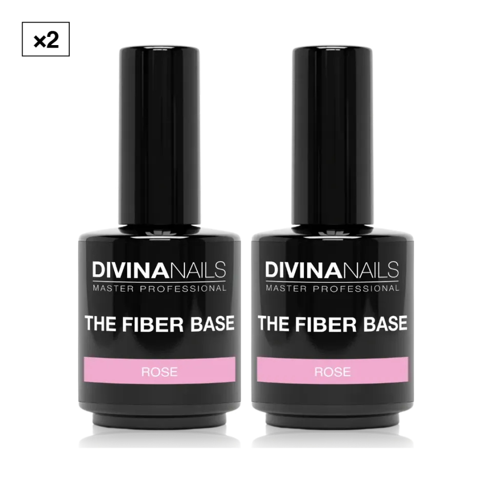 Diva Nails The Fiber Base 06 Rose base unghie 2x15ml