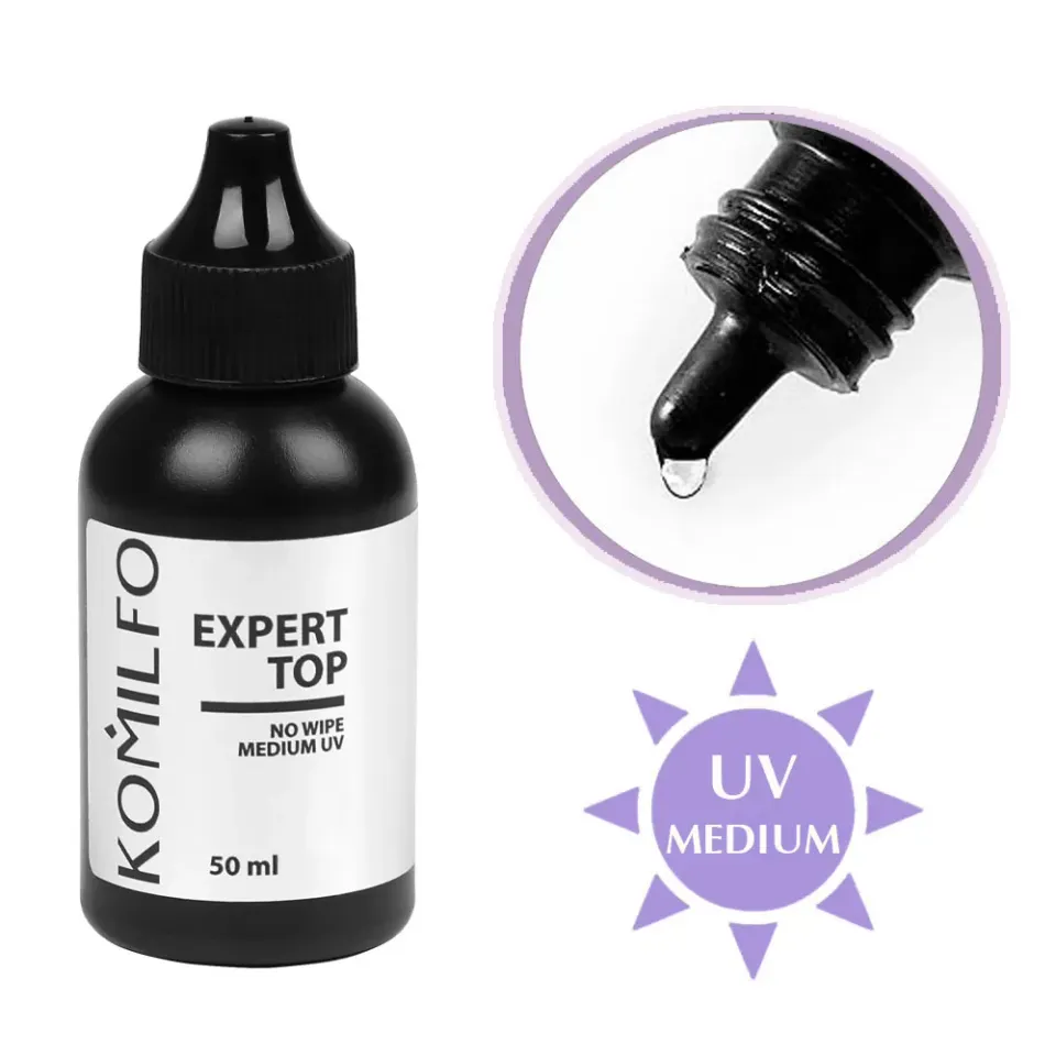 Komilfo Expert Top semipermanente 50 ml senza dispersione filtro UV