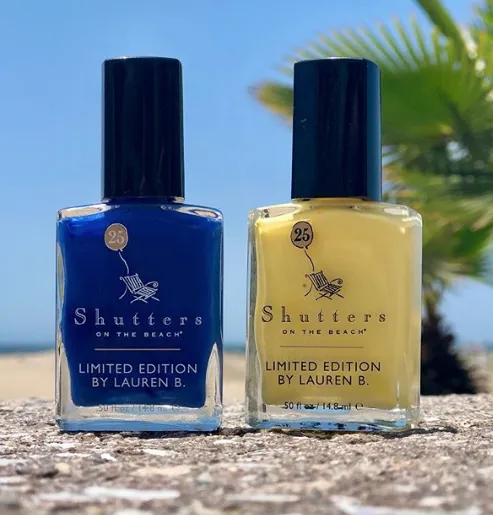 Lauren B Beauty Shutters Sunshine smalto giallo pastello