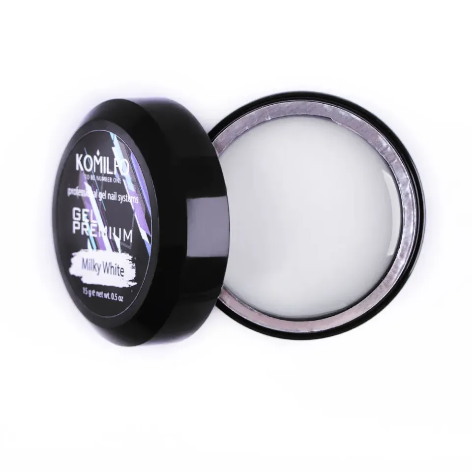 Komilfo Gel Premium gel costruttore milky white 15 g