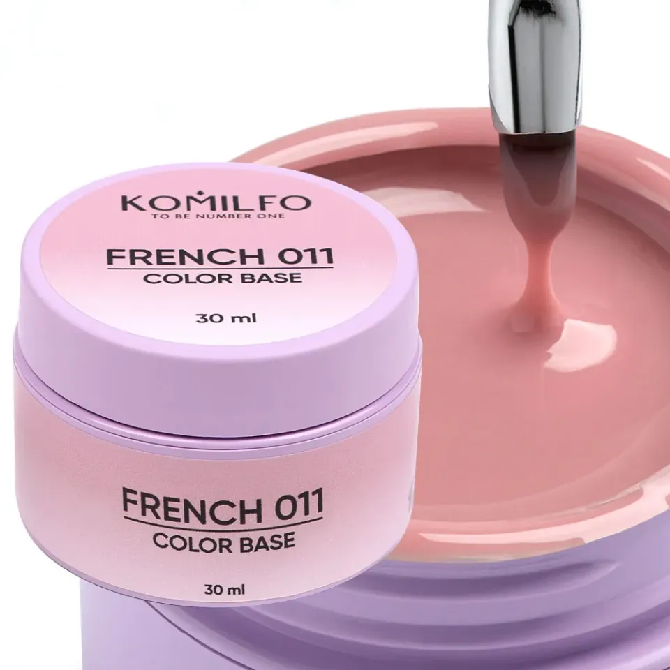 Komilfo Color Base French 011 base semipermanente 30 ml nude