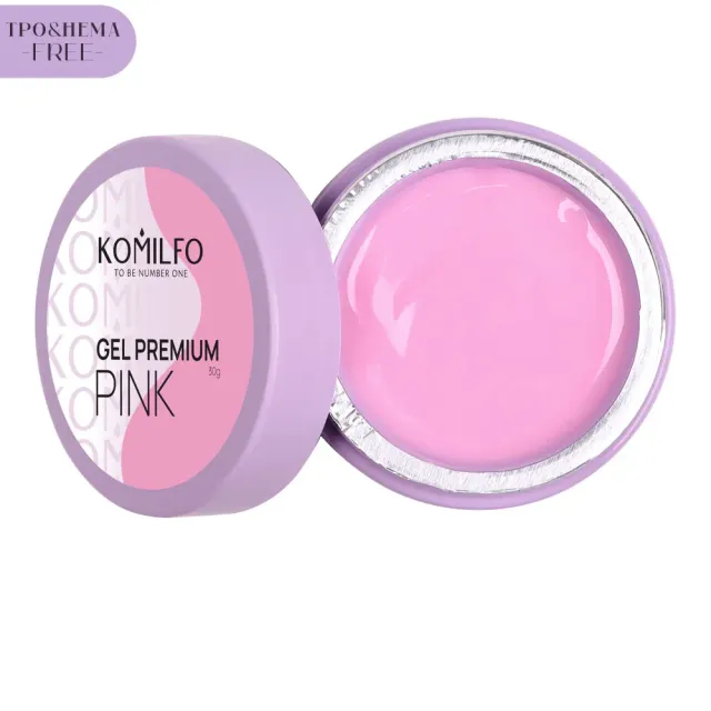 Komilfo Gel Premium Pink gel 30 g senza HEMA/TPO