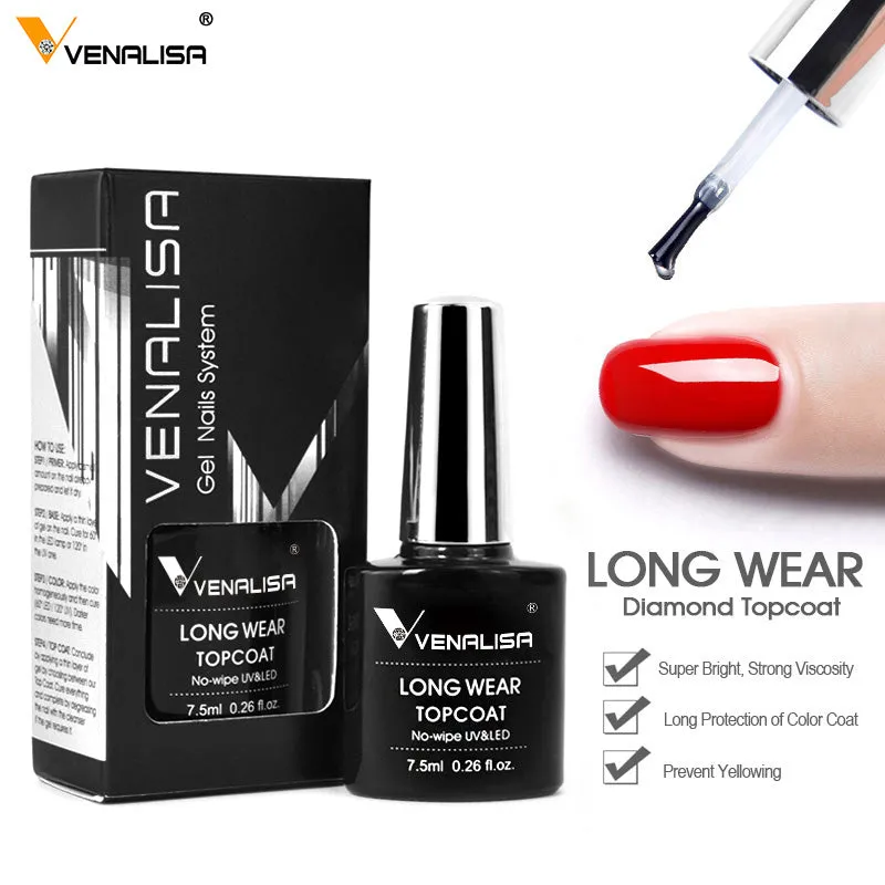 Venalisa Long Wear Top Coat smalto gel 7,5ml lunga durata