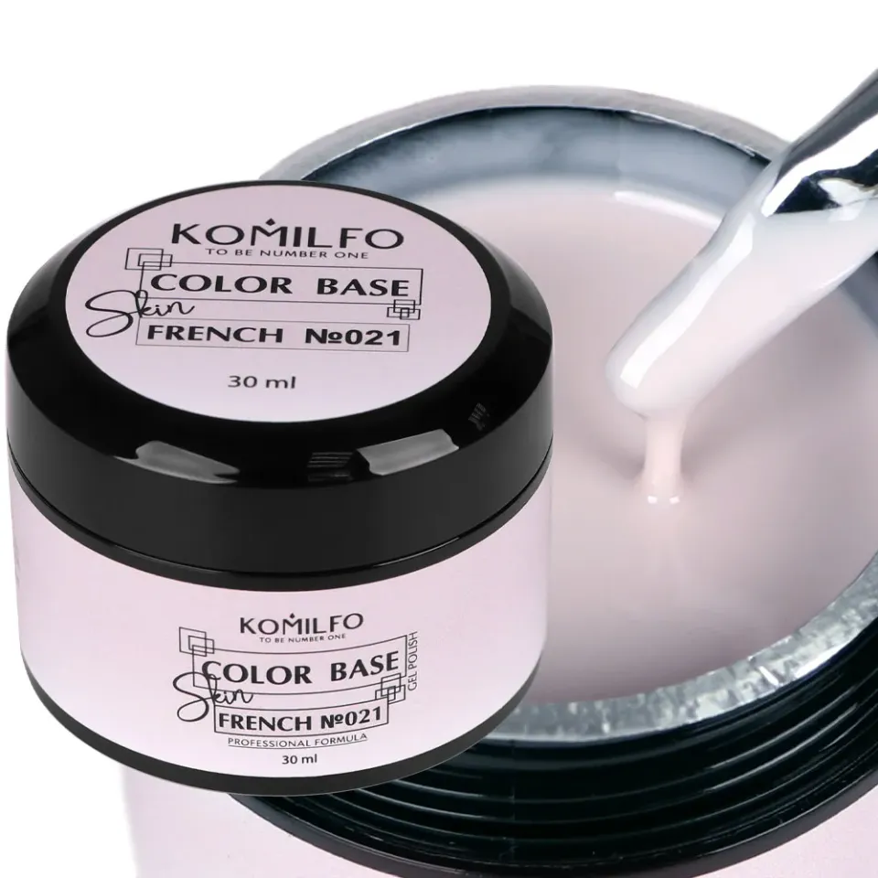 Komilfo Color French Skin 021 base gel 30 ml barattolo