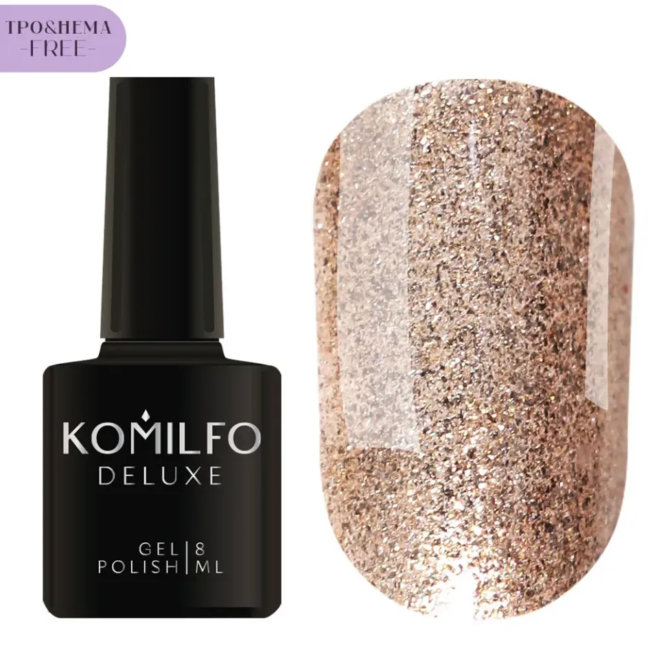 Komilfo Glitter Collection smalto G009 8 ml glitter