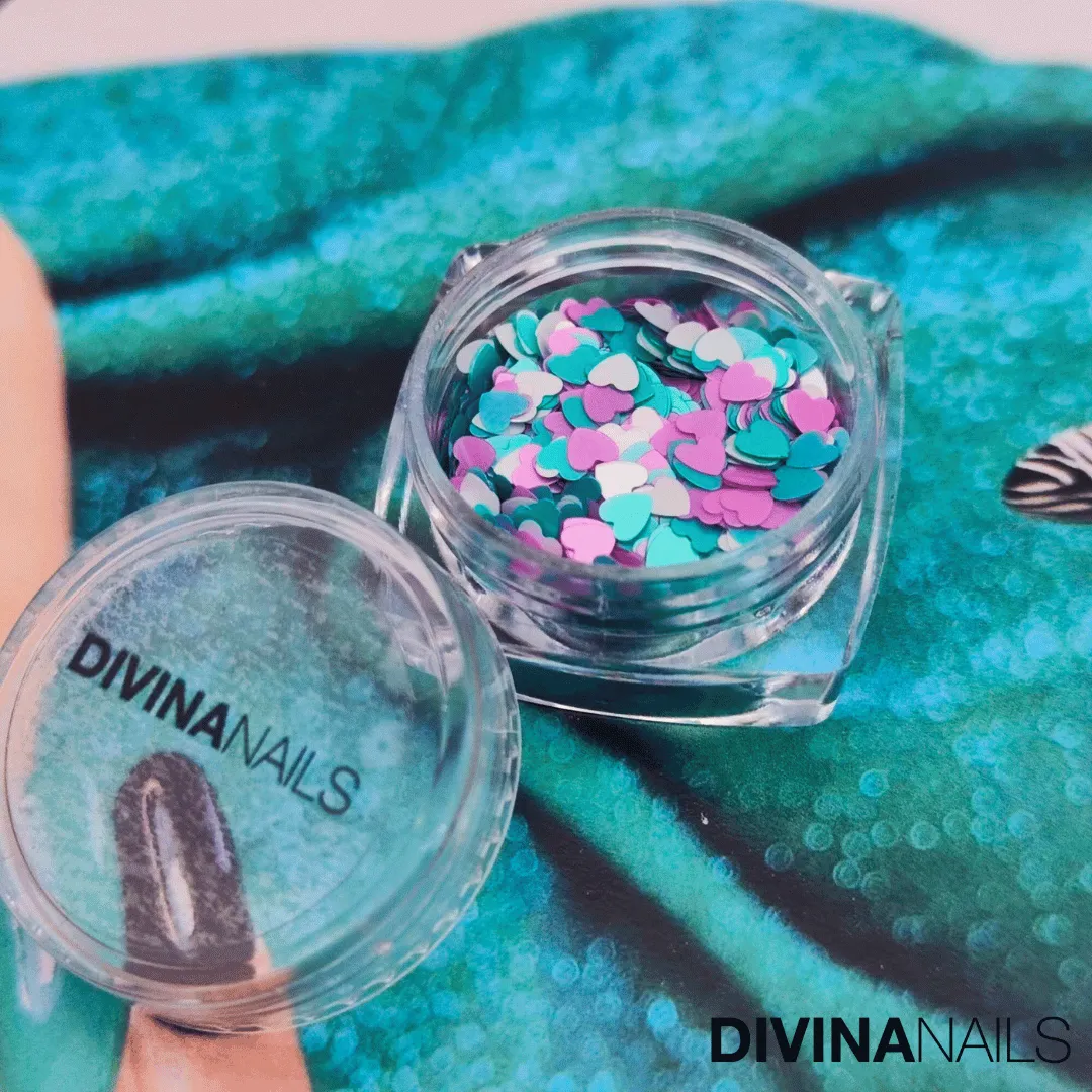 Diva Nails Colour Heart 05 cuori San Valentino 2g