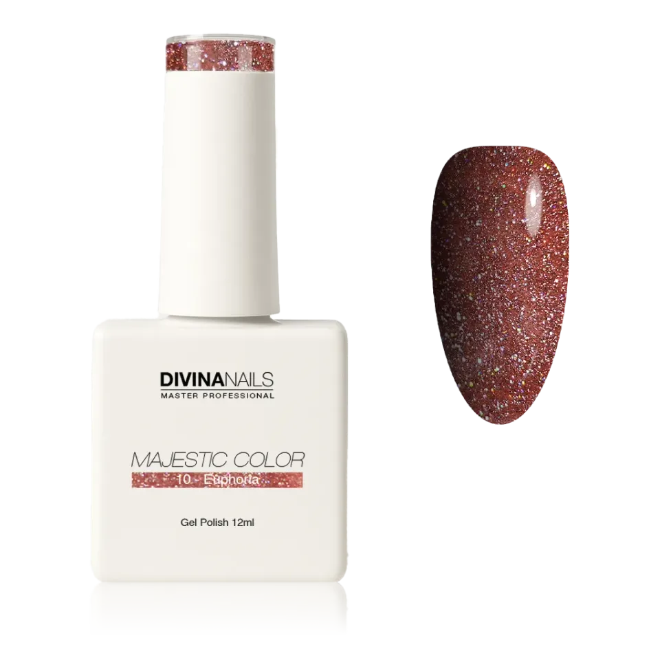 Diva Nails Majestic Color 10 Euphoria semipermanente 12ml