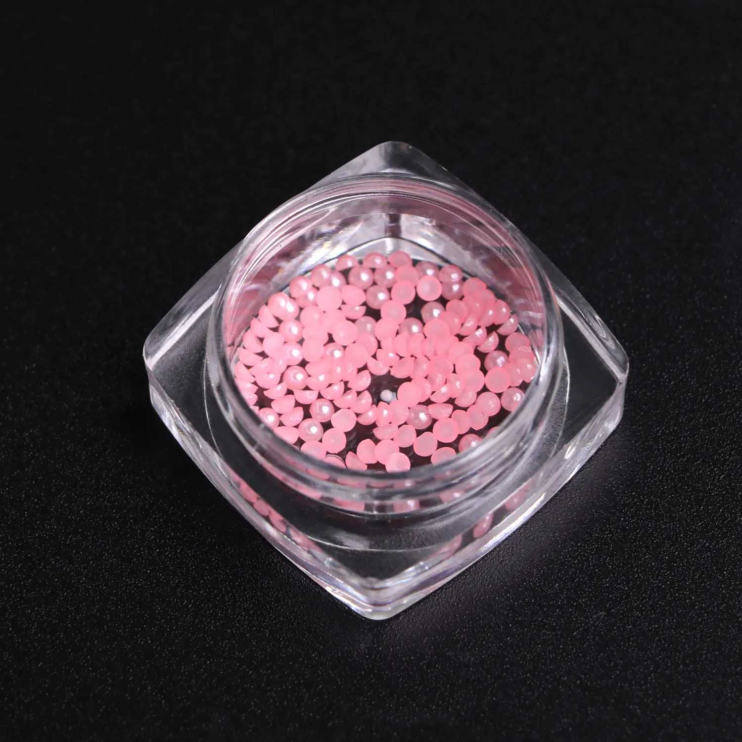 Komilfo Pearl Light Pink perle unghie 2 mm rosa chiaro