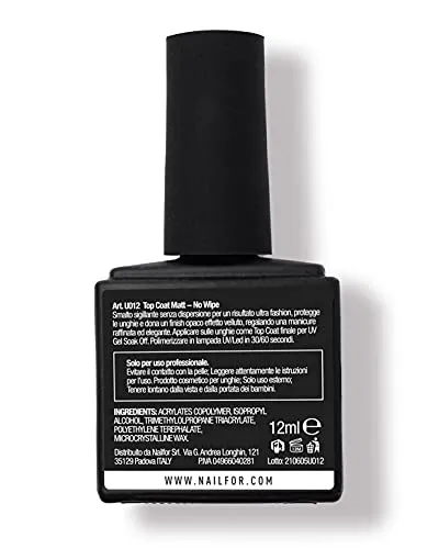 Nailfor Vera Matt Finish top coat opaco 12ml