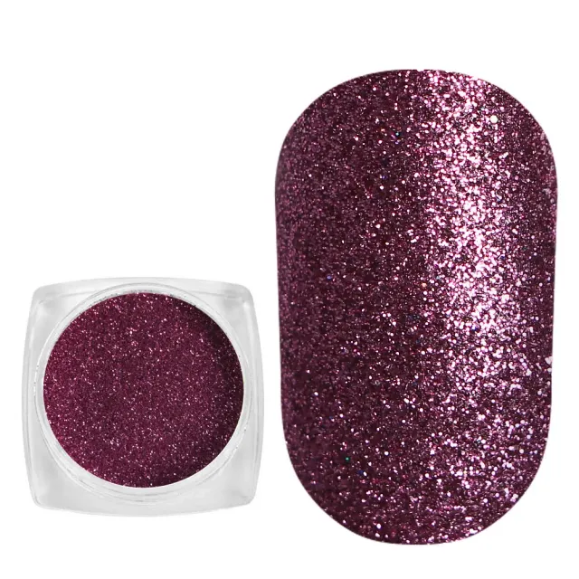 Komilfo Spangles 046 glitter unghie rosa scuro 2,5 g