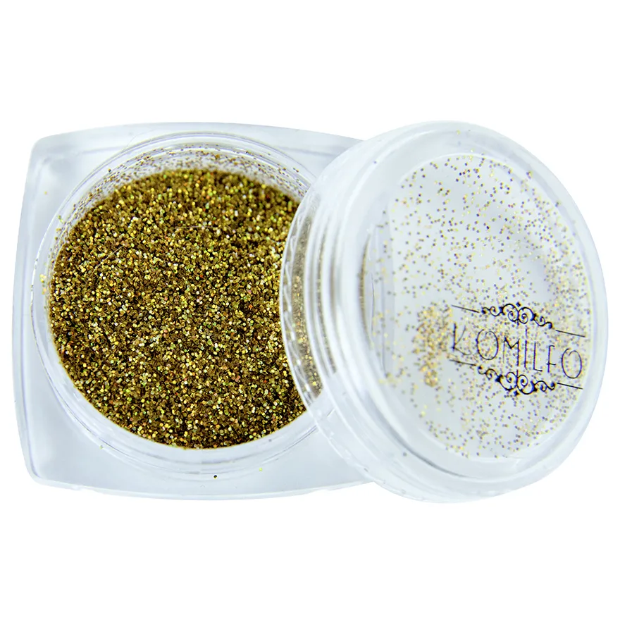Komilfo 003 glitter unghie oro olografico 2,5 g