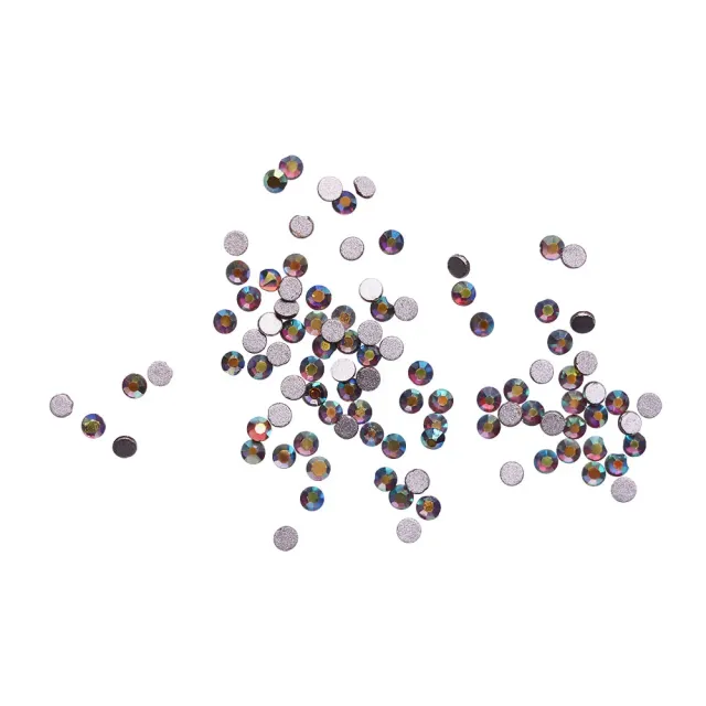 Komilfo Strass Smoked Topaz AB misura 4 100 pezzi brillanti