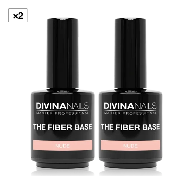 Diva Nails The Fiber Base 05 Nude base rinforzante 2x15ml nude